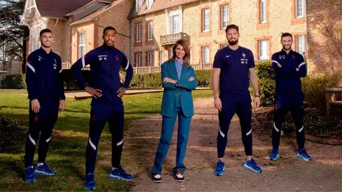 Pères, maris et icones du foot : les "Bleus" à coeur ouvert