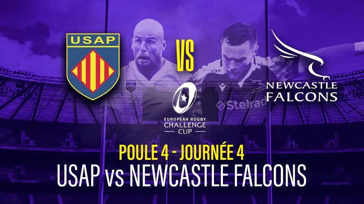 Perpignan / Newcastle Falcons Rugby Challenge Cup 2023/2024