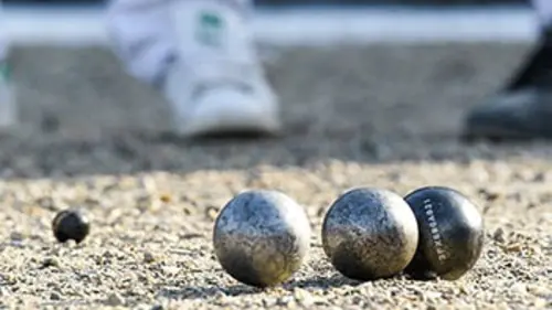 2e manche. 2e demi-finale Pétanque Masters 2018
