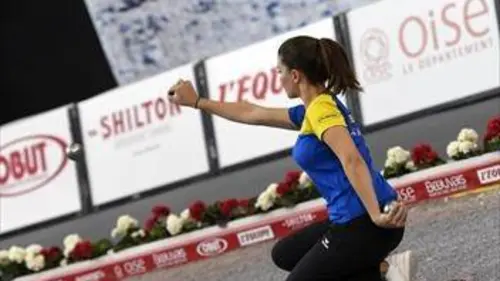 Triplettes dames. Finale Pétanque Trophée L'Équipe 2019