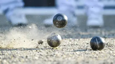 Pétanque Grande finale. Triplettes messieurs. Finale 2021
