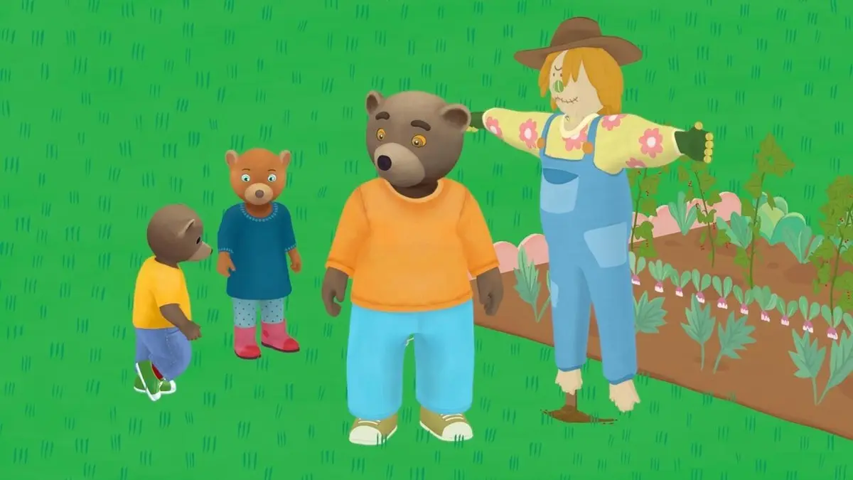 Petit Ours Brun S01E39 Petit Ours Brun et l'épouvantail