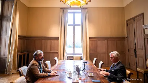 Philippe, une année avec le roi des belges