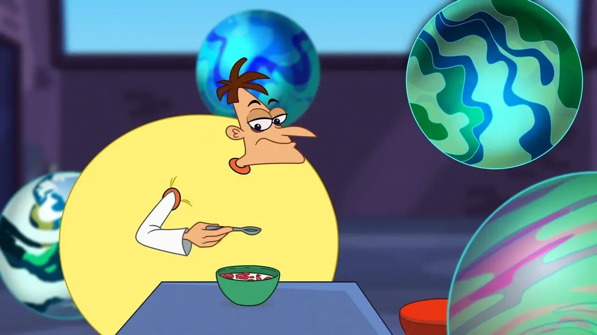 Phineas et Ferb S05E13 Le Cauchemar-Inator / Doofenschmirtz rétrograde
