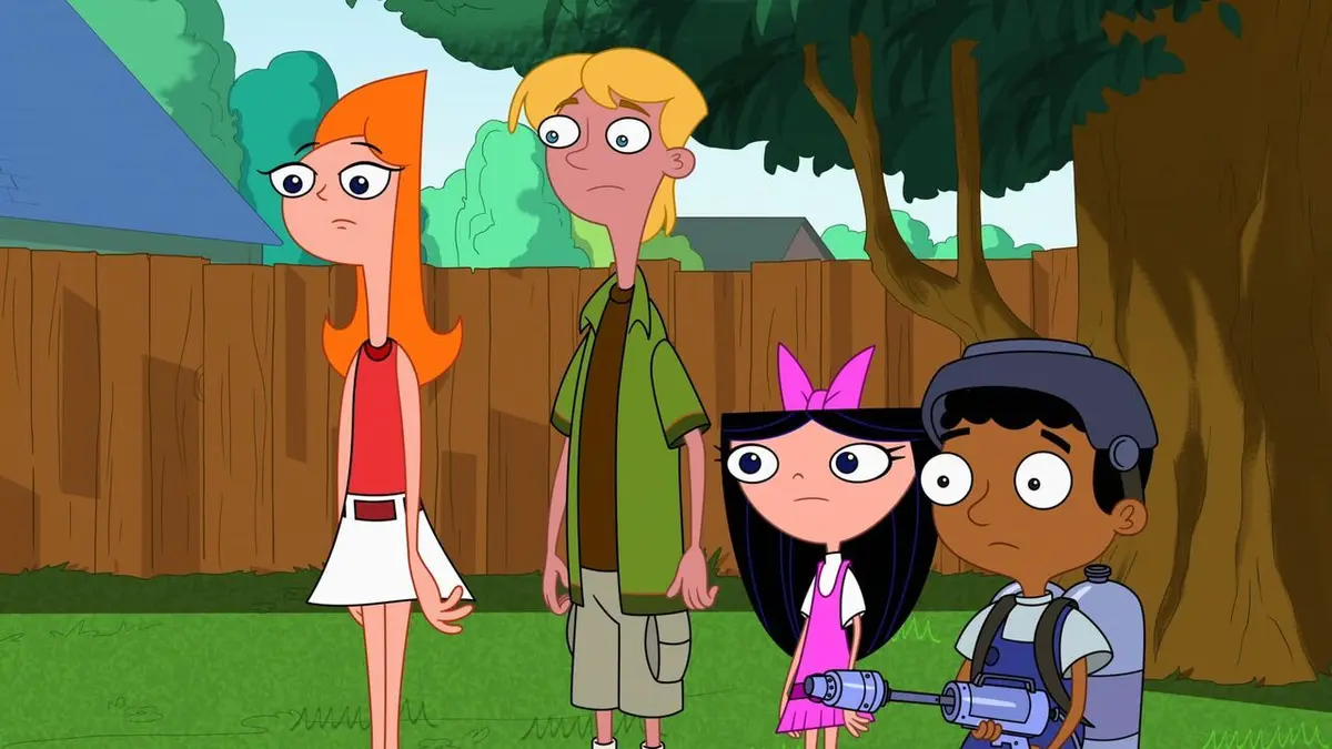 Phineas et Ferb S05E11 L'attaque du costume de Candice / Biblio-oups