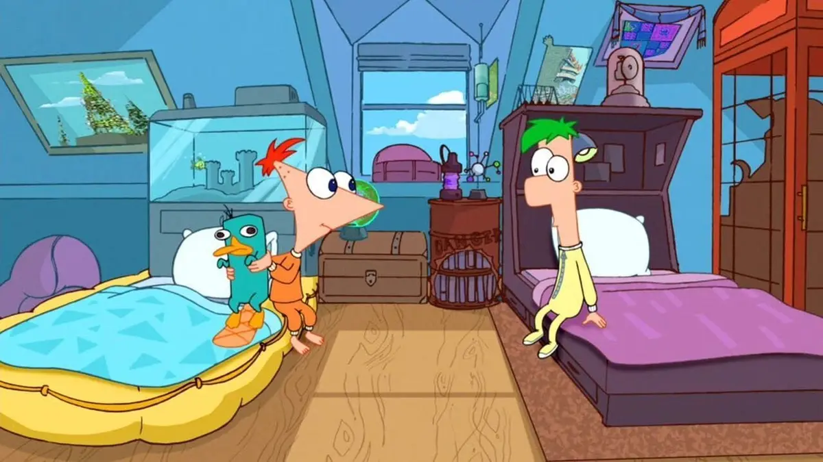 Phineas et Ferb S02E09 Chez Perry l'ornithorynque