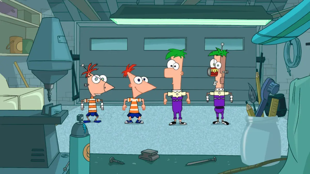 Phineas et Ferb S01E18 Phinedroïdes et Ferbots