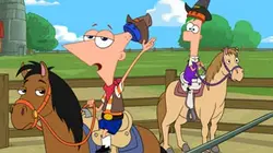 Phinéas et Ferb S01E17 Fantôme du chevalier noir