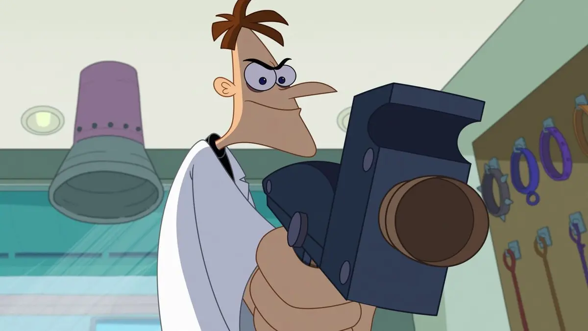 Visuel de Phineas et Ferb S05E09 Les chroniques de Mip / L'ami Mip à Saint Louis
