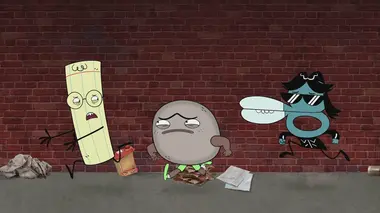 Pierre, Feuille, Ciseaux S01E01 La Police d'anniversaire / Le Gros mensonge de Feuille