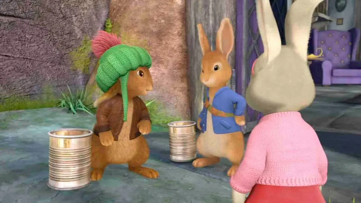 Visuel de Pierre Lapin S01E08 Un joli pique-nique