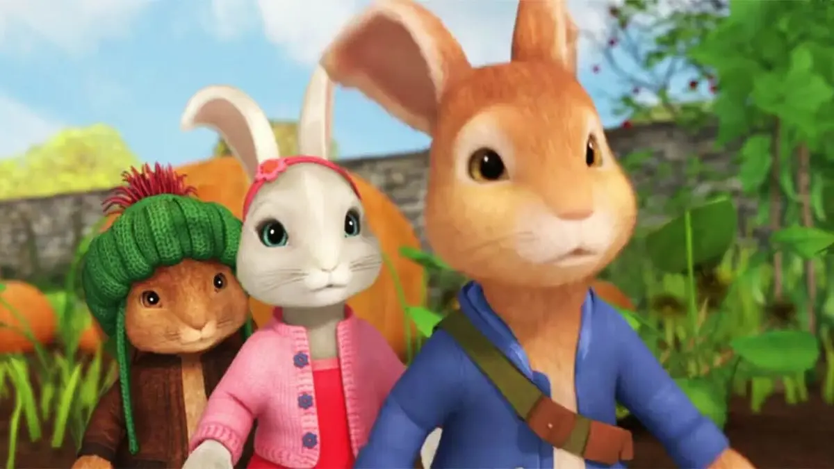 Visuel de Pierre Lapin S02E02 Le grondeur des tunnels