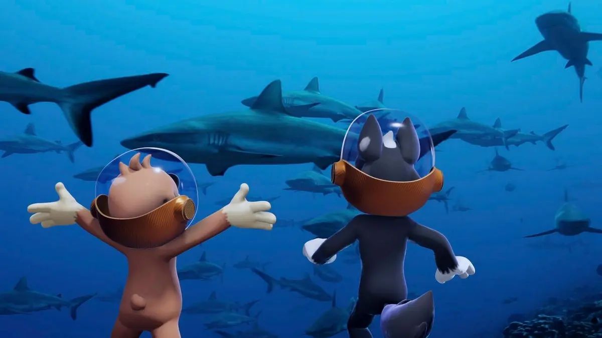 Pif et Hercule se mettent au vert S01E10 Les infrastructures côtières et les requins
