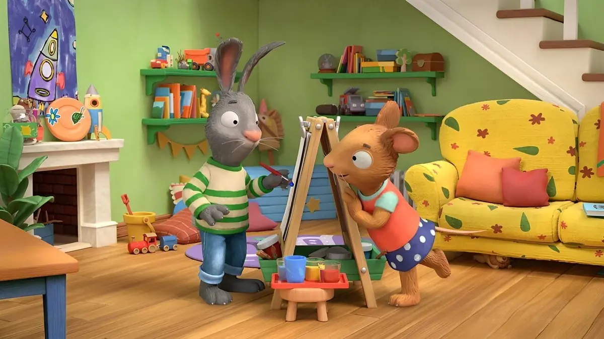 Pip et Posy S02E14 Une peinture pour Pip