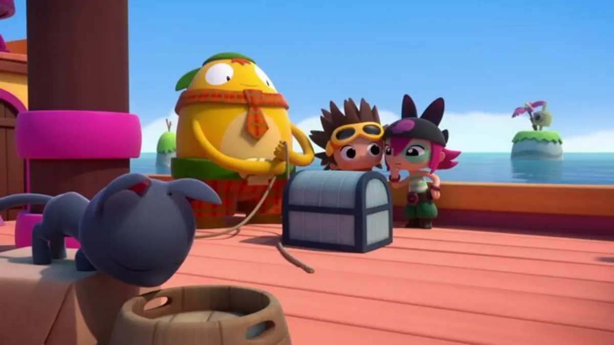Pirata & Capitano S01E02 Le trésor de calamar le boîteux