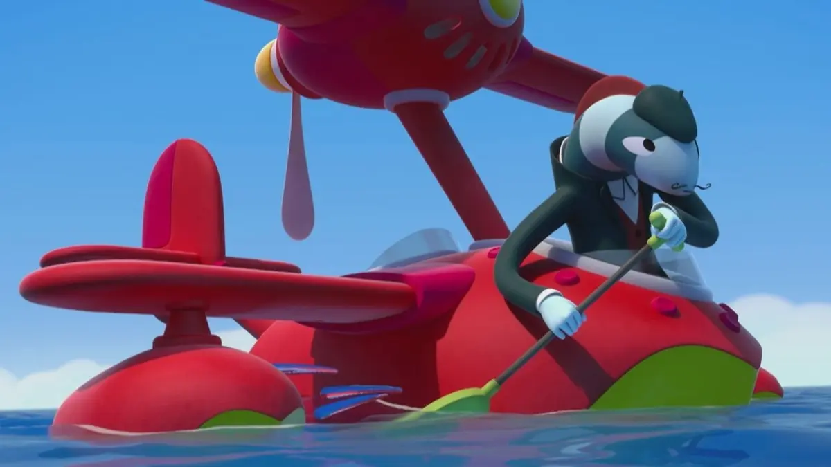 Pirata & Capitano S01E27 Le vol de l'hydravion