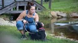 Pitbulls et prisonniers Vétéran et rescapé