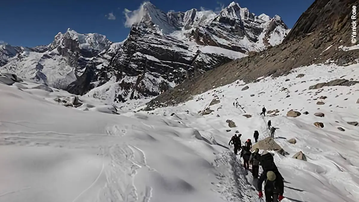 Planète glace Himalaya, royaume des neiges