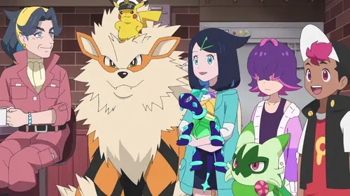 Pokémon : Les Horizons S27E29 Les trois Explorateurs