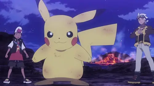 Pokémon : Les Horizons S27E33 Le cri sauvage d'Entei