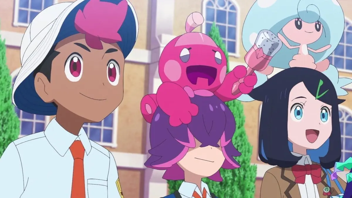 Pokémon : Les Horizons S27E23 Le Brave d'Oliville s'envole vers de nouveaux cieux
