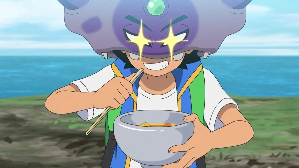 Pokémon, les voyages S25E07 Une évolution du goût