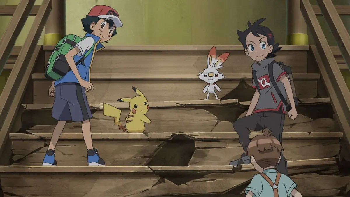 Pokémon, les voyages S23E29 Un nouvel enfant dans la famille !