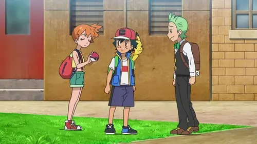 Pokémon, les voyages S25E45 Les héros et la sorcière ! en streaming