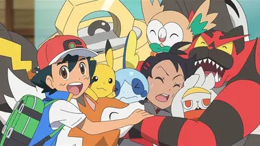 Joyeuses retrouvailles sous le soleil d'Alola !