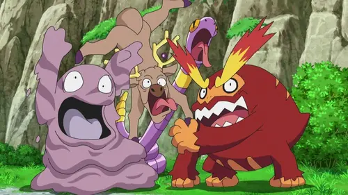 Pokémon, les voyages S23E23 Panique au parc !