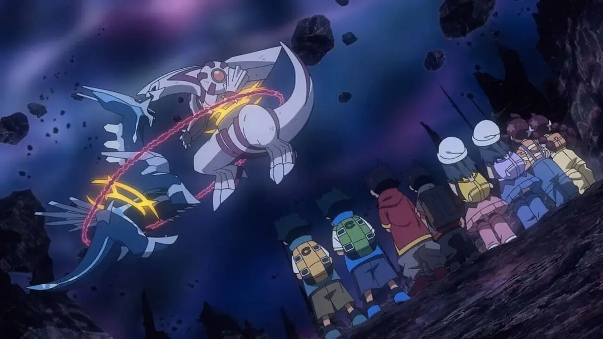 Pokémon, les voyages S24E42 Affrontement au portail de l'échange !