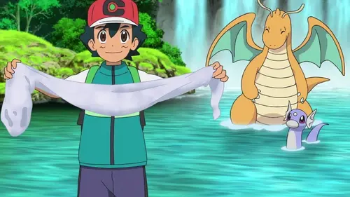 Pokémon, les voyages S23E10 L'île des Dracolosse ! en streaming