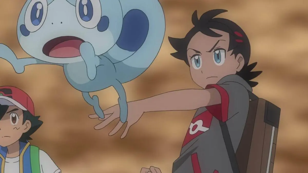 Pokémon, les voyages S23E36 Un combat dans une tempête de sable ! en streaming