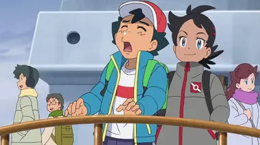 Pokémon, les voyages S23E08 La course de l'iceberg de Sinnoh !