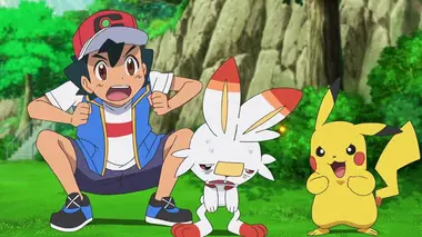 Pokémon, les voyages S23E17 Une évolution tout feu tout flamme !