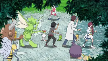 Pokémon, les voyages S23E18 Une grande ascension vers le sommet !