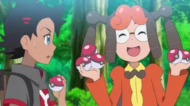Pokémon, les voyages S23E33 Echanger, emprunter... et voler !