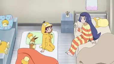 Pokémon, les voyages S24E09 Souvenirs d'une gentillesse chaleureuse !