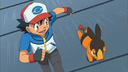 Pokémon: Noir et Blanc S14E16 Match retour à l'arène de Maillard