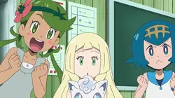 Pokémon : Soleil et Lune S22E06 Motisma devant les caméras