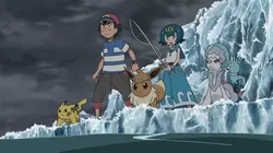 Pokémon : Soleil et Lune S22E28 Un visiteur de l'océan ! en streaming