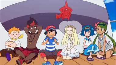 Pokémon : Soleil et Lune S20E40 Otarlette, la star des bulles d'eau !