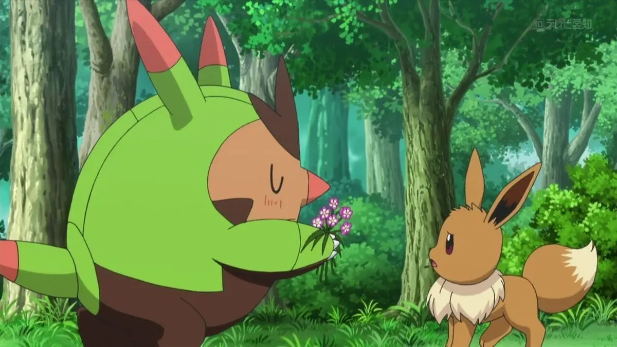 Pokémon : XY S19E02 Un amoureux pour Evoli !