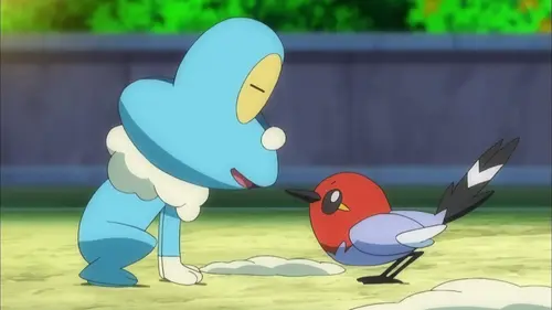 Pokémon : XY S17E06 Un combat glissant !