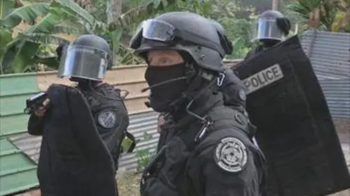 Police d'élite en Guadeloupe