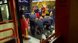 Pompiers : leur vie en direct La victime du métro