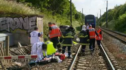 Pompiers : leur vie en direct  L'accident de train