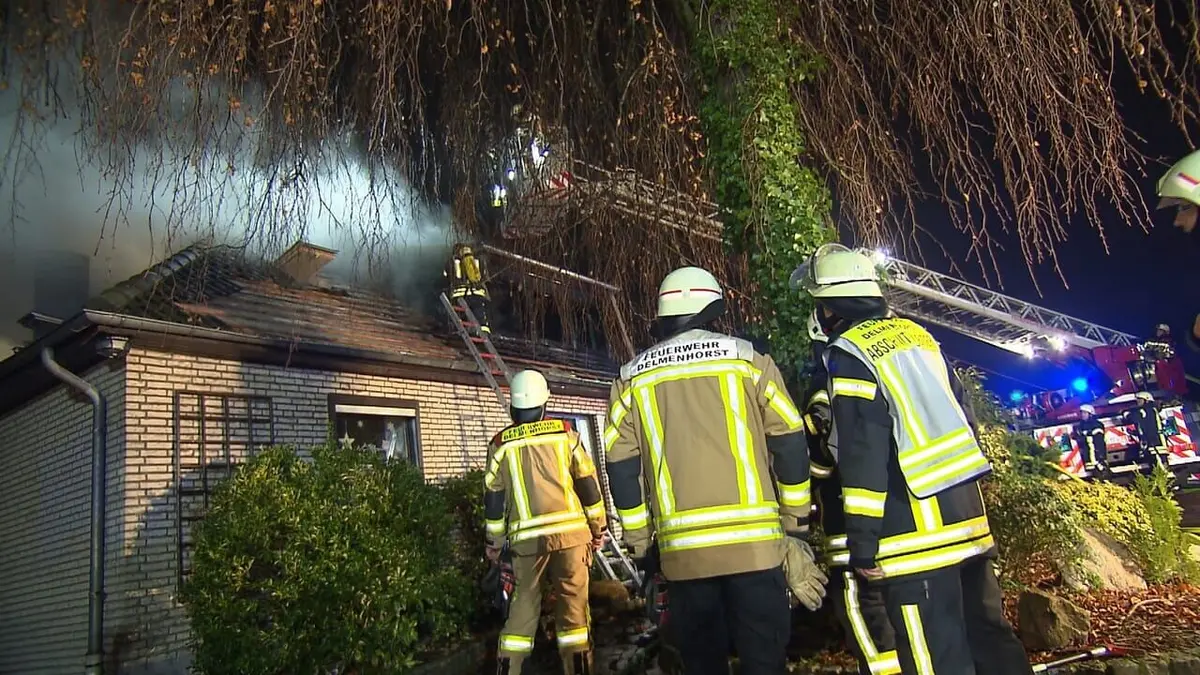 Pompiers sous haute tension Famille dans le besoin