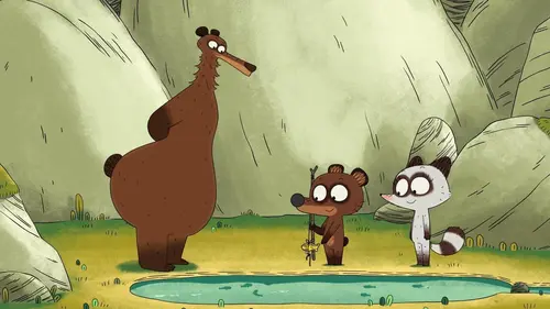 Pompon Ours S01E17 Le petit pêcheur