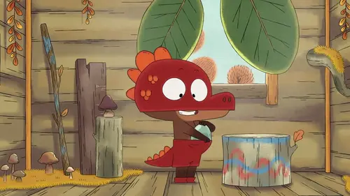 Pompon Ours S02E07 Mon copain le dinosaure